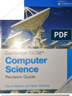 Cambridge IGCSE® Computer Science Revision Guide by David Watson