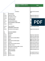 Plan de Cuentas Sugerido