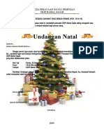 Format Undangan Natal 2