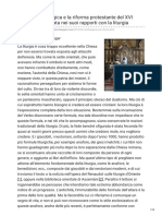 Leresia Antiliturgica e La Riforma Protestante Del XVI Secolo Considerata Nei Suoi Rapporti Con La Li