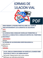 Banco de Preguntas para El Examen Teórico Actualizado