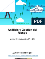 Análisis y Gestión de Riesgos Microbiológicos de Alimentos