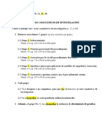 Actos conclusivos de investig