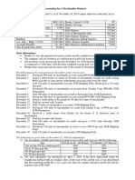 Assignment Guide No. 3: Accounting For A Merchandise Business