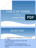 Voice of Verbs Maelt 200