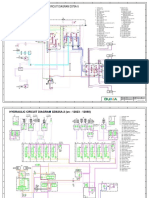 Work Equipment Hydraulic Circuit Diagram D375A-5: SN: 18001 and Up Tilt Dozer