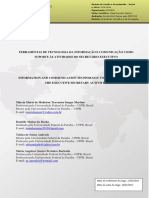 Ferramentas de Tecnologia Da Informação e Comunicação Como Suporte Às Atividades Do Secretário Executivo