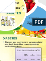 Diabetes: Gaya Hidup DAN Pola Makan