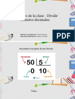 7° II MAT PPT de Divisiones Con Decimales