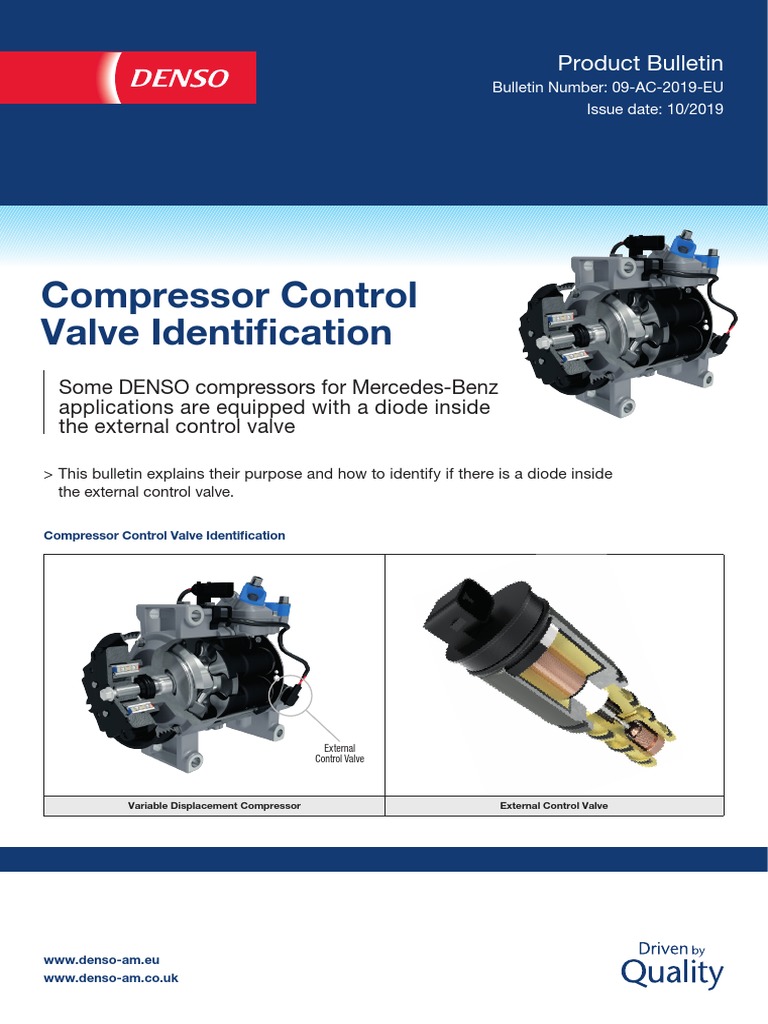 Compressor Control Valve Identification: Product Bulletin | PDF ...