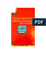 Vazquez Montalban Manuel - Reflexiones de Robinson Ante Un Bacalao