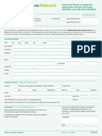Disabled Persons Form