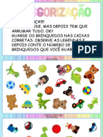 Categorização Brinquedos Ativiarte