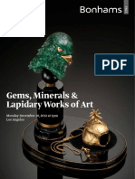 Gems, Minerals & Lapidary Works of Art: Monday December 10, 2012 at 1pm Los Angeles