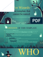 For Wizards - The Template That Cannot Be Named by Slidesgo