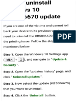 KB5006670 Update: Windows 10