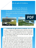Tema – Resursele de apă a R.Moldova cl.9