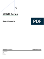 Guia de Usuario MX611