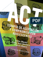 ACT Terapia de Aceptación y Compromiso con Adolescentes Javier Mandil