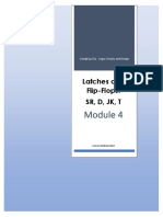 Module 4 - Latches and Flip-Flops - SR, D, JK, T