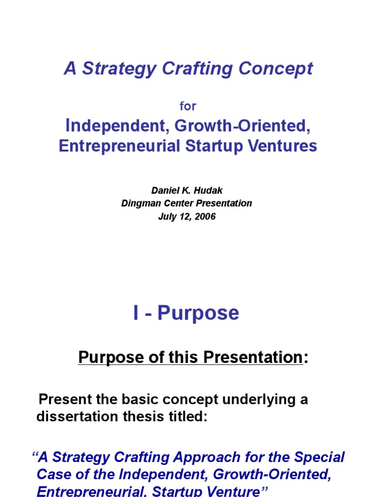 A Strategy Crafting Concept-DKH Rf2 | PDF | Strategic Management ...