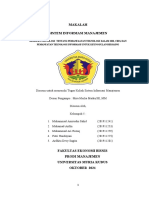 Makalah Sistem Informasi Manajemen - Pemanfaatan Teknologi SIM, CBIS, Dan Keunggulan Bersaing