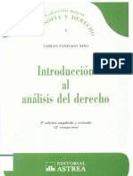 Introduccion Al Analisis Del Derecho - Carlos Santiago Nino