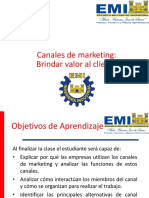 TMA VI Canales de Marketing Brindar Valor Al Cliente