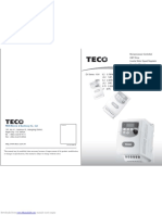 TEco 7300EV User Manual