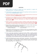 Game Theory - Questions