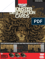 Monster Description Cards