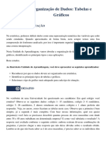 Organização de Dados: Tabelas e Gráficos