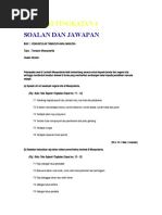 Soalan Sejarah Kertas 1 Tingkatan 4 Mac