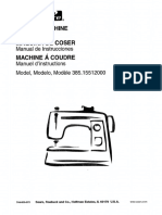 Owner's Manual: Sewing Machine