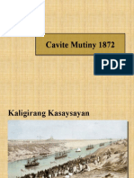 Week 3 Cavite Mutiny 1872