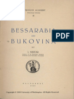 Bessarabia and Bukovina by Ion Nistor