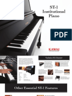 Kawai ST 1 Upright Piano Brochure
