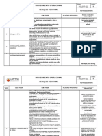 Procedimento de Serviços de Oficina