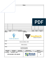 Lista de materiais para conduto forçado