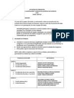 Actividad - Comites de Relacion Organizativa en Los Eventos - Crucigrama y Sopa de Letras.