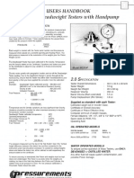 PMAN-111 Handbook Hyd DWT w handpump M-series M1800 M2000 M2200, M2800