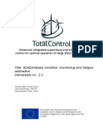 Title: SCADA-based Condition Monitoring and Fatigue Estimation Deliverable No.: 2.2