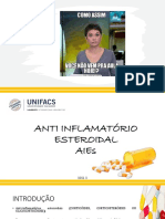 Anti-inflamatórios esteroidais: introdução, mecanismo de ação e efeitos