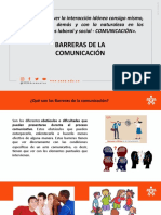 Barreras de La Comunicación