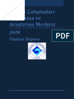 BOUN. Bizans - Calismalari - Merkezi - 2020 - Faaliyet - Raporu