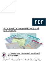 Documentos de Transporte Internacional Más Utilizados