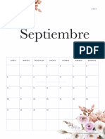 Septiembre Calendario PPI 2021 09