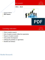 Week 4 Lecure 1 Market Research