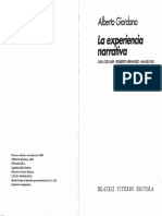 Giordano - La Experiencia Narrativa (Sobre Puig)