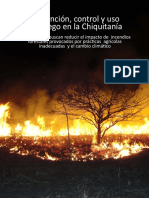 Prevención, Control y Uso Del Fuego en La Chiquitanía